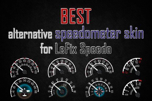 Speedometer Skins for LeFix Speedo